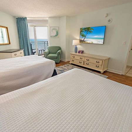 マートルビーチ Baywatch Renovated, Unobstructed Oceanfront Views!ヴィラ エクステリア 写真