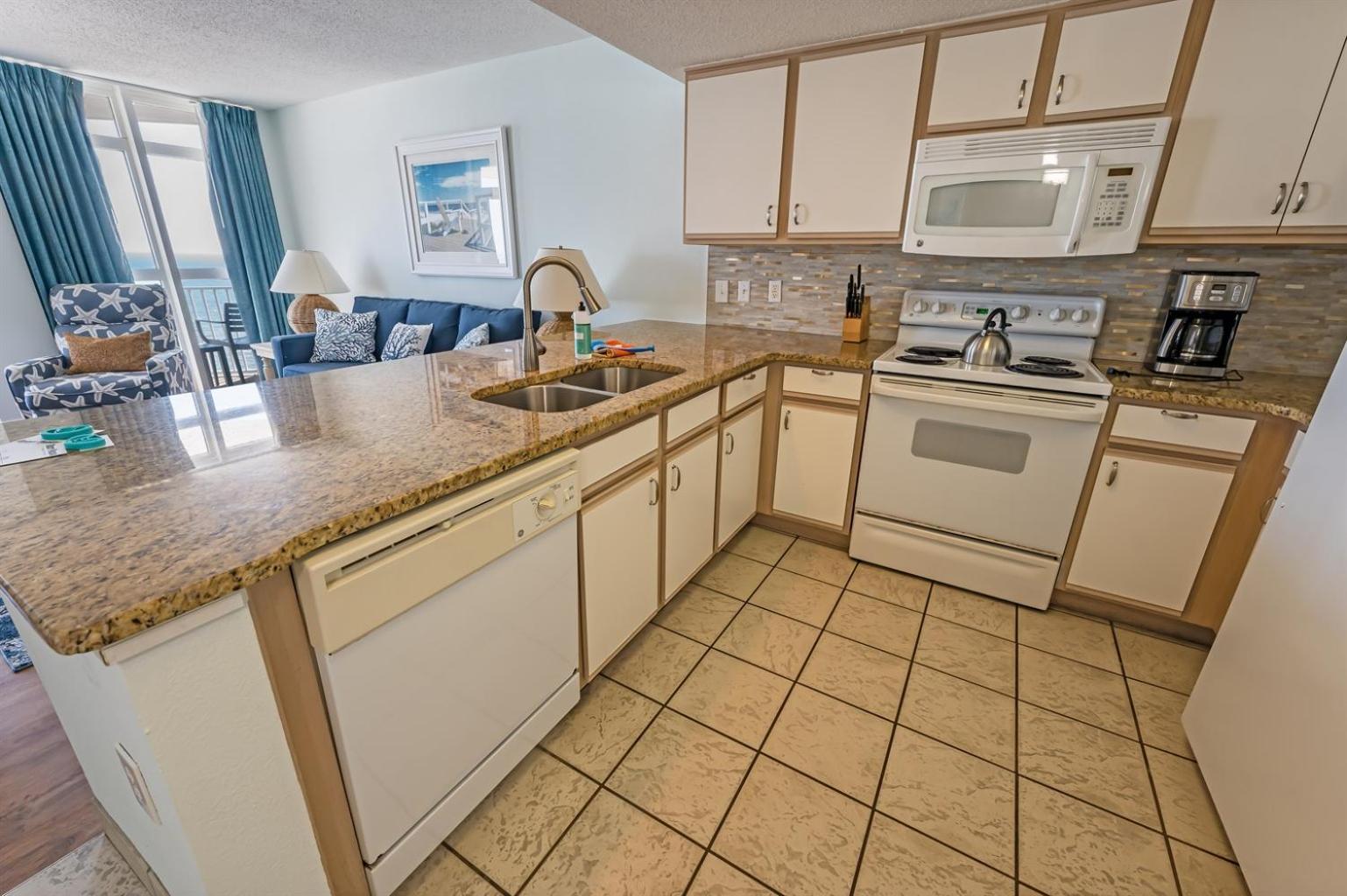 マートルビーチ Baywatch Renovated, Unobstructed Oceanfront Views!ヴィラ エクステリア 写真