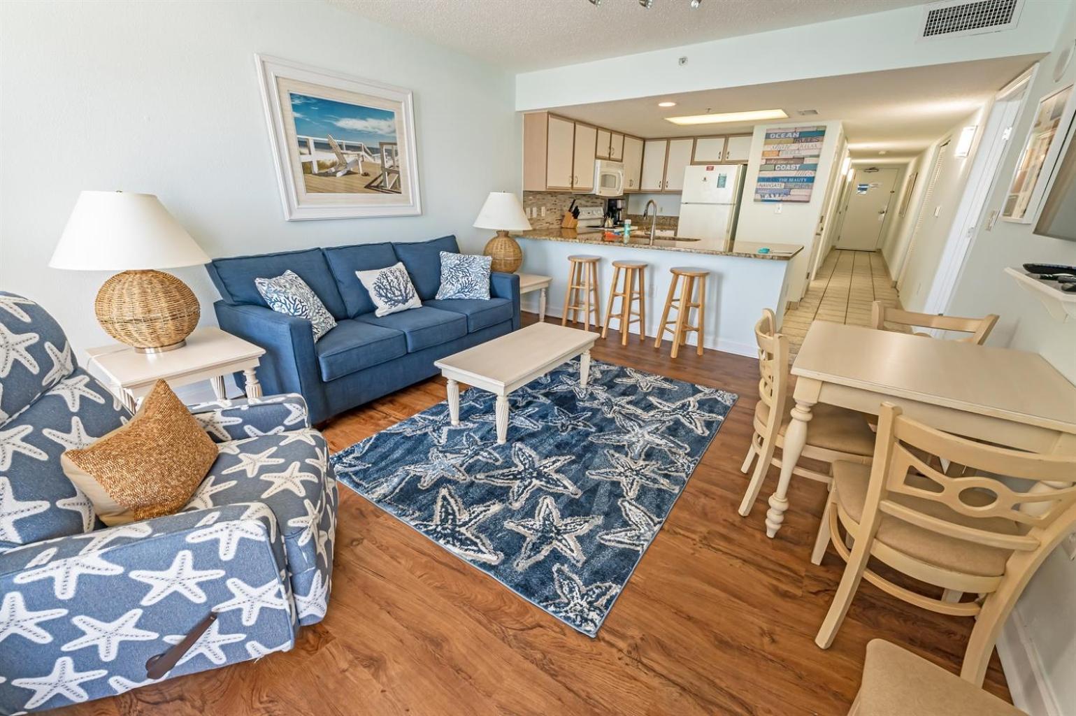 マートルビーチ Baywatch Renovated, Unobstructed Oceanfront Views!ヴィラ エクステリア 写真