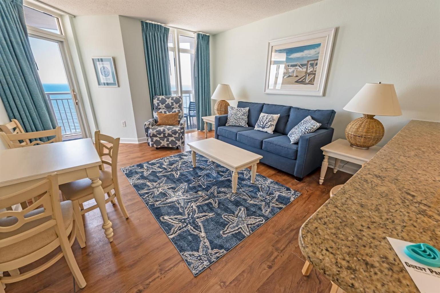 マートルビーチ Baywatch Renovated, Unobstructed Oceanfront Views!ヴィラ エクステリア 写真